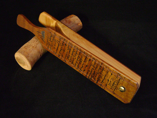 Cedar of Lebonon and Smoked Maple Short Box Paddle Call