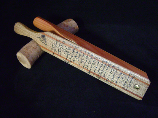 Red Cedar and Butternut Long Box Paddle Call