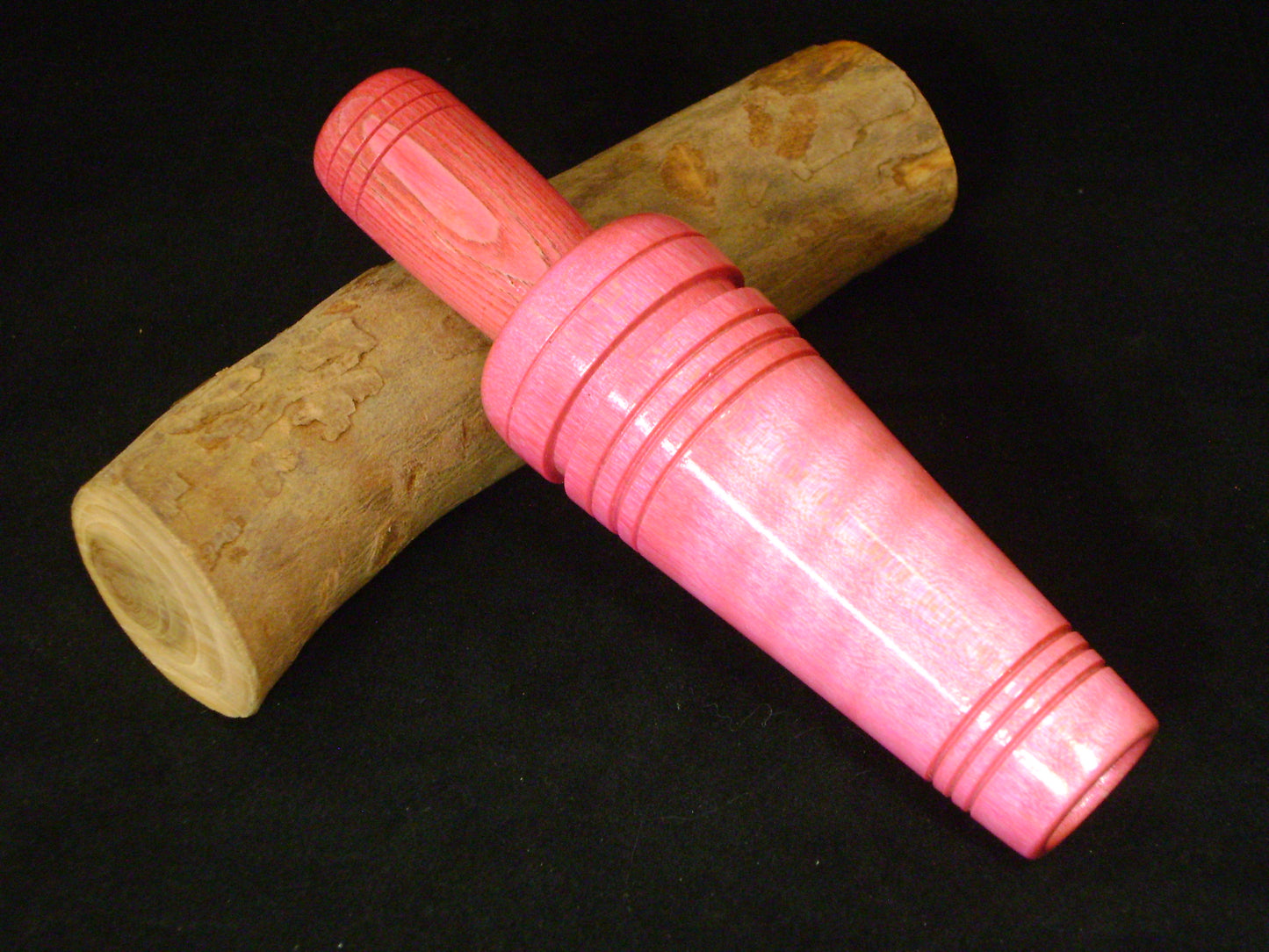 Curly Maple Reelfoot Style Duck Call