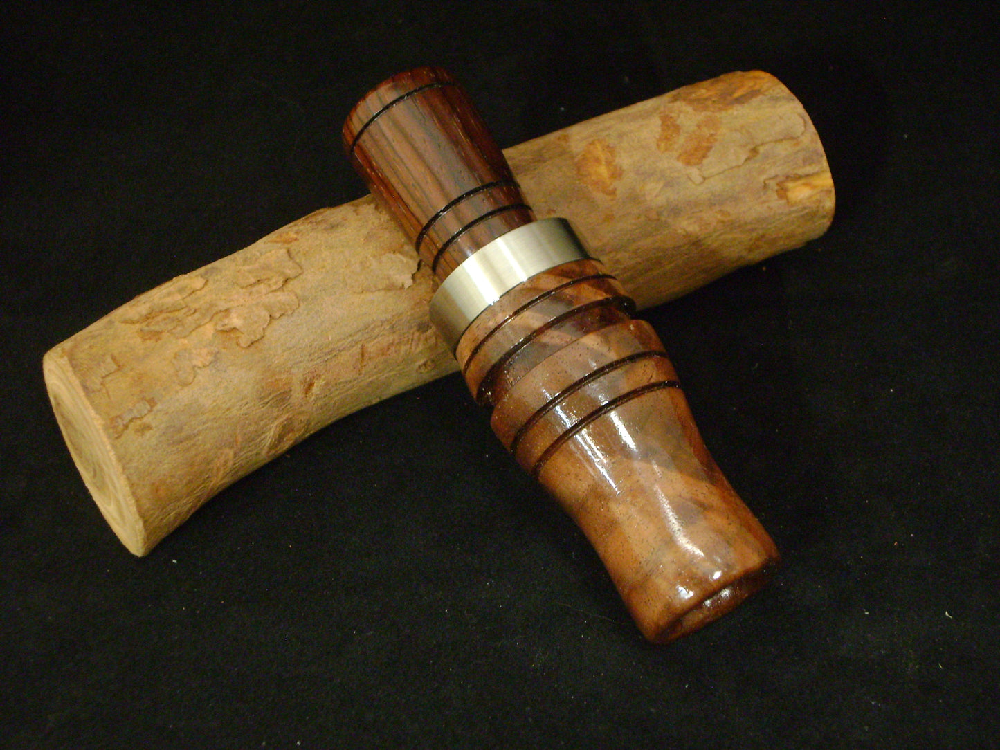 High Figure Black Walnut Mallard Duck Call