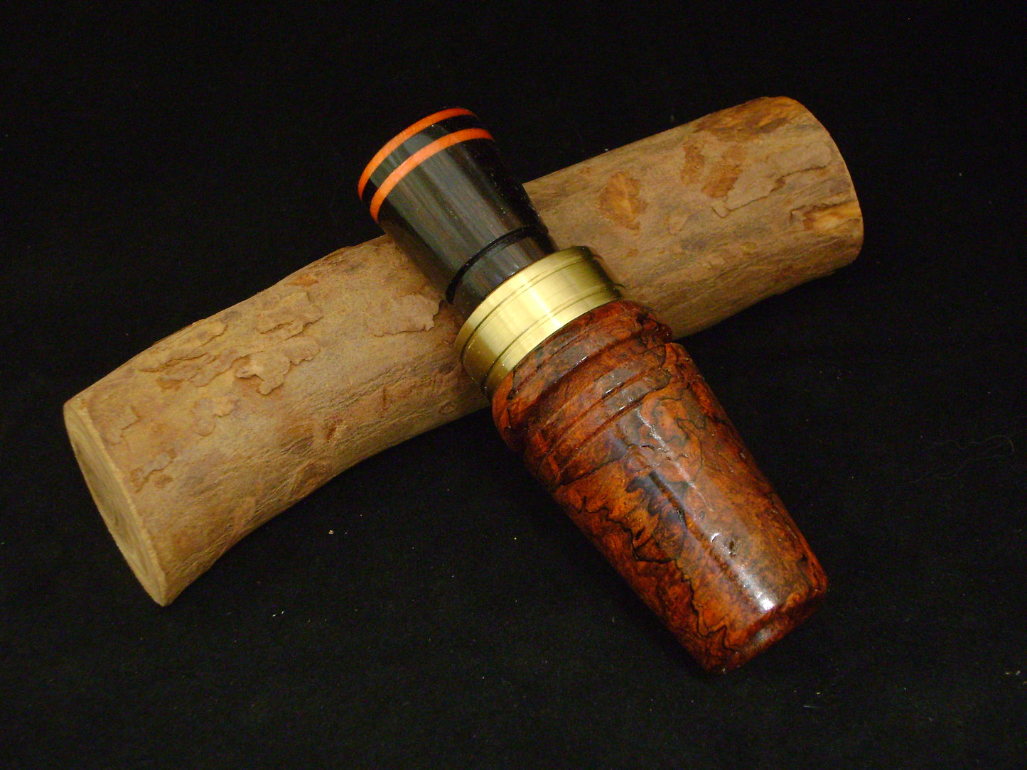 Maple Burl/African Blackwood Mallard Duck Call