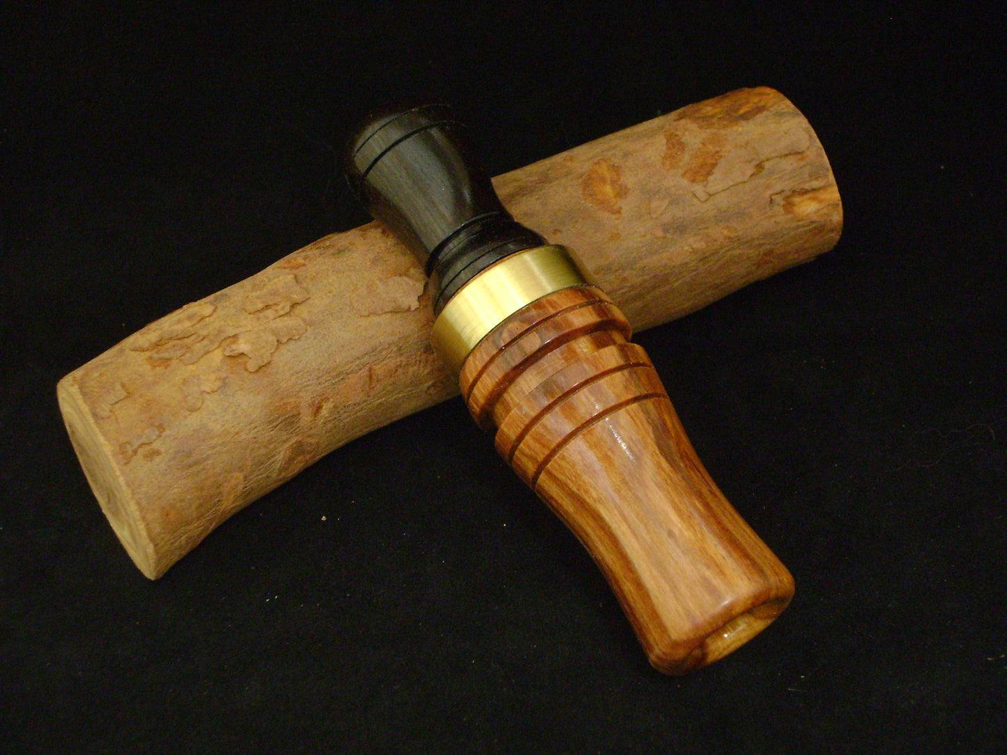 Spaulted Pecan/African Blackwood Mallard Duck Call