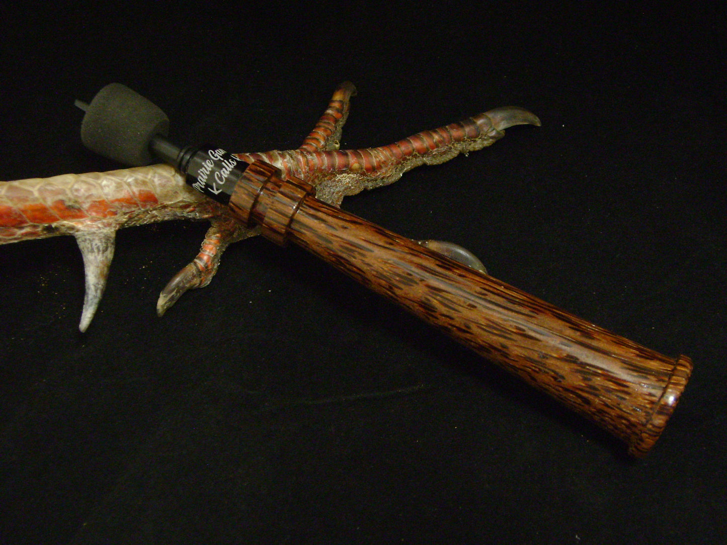 Red Palm Wood Turkey Trumpet