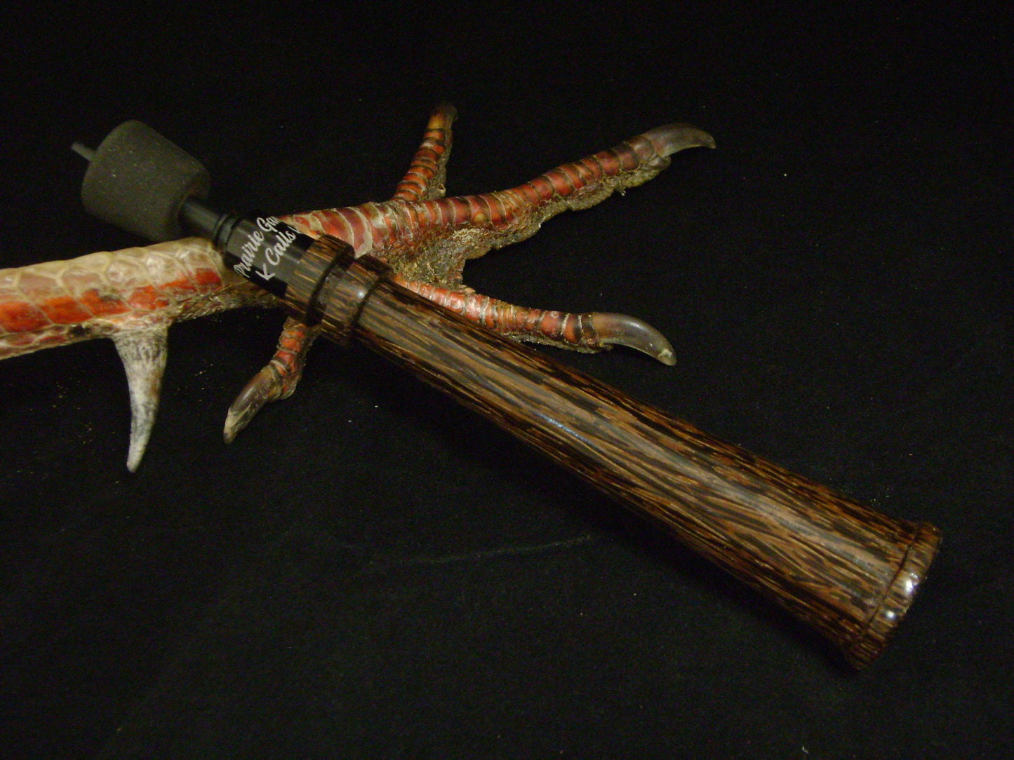 Black Palm Wood Turkey Trumpet