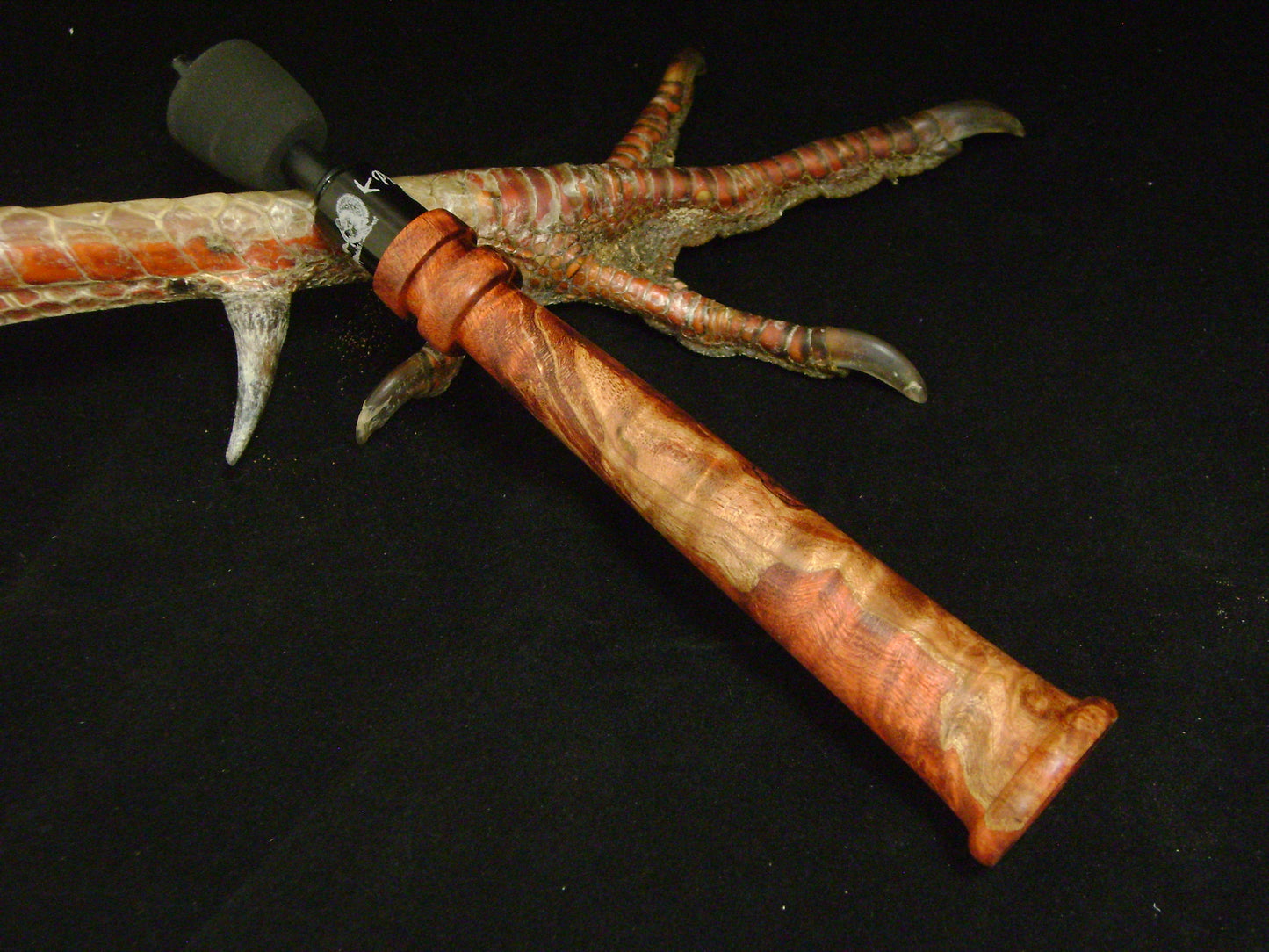 Stabilized Maple Burl Turkey Trumpet