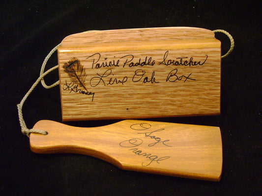 Oak and Osage/Osage Paddle Scratch Box Call