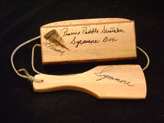 Sycamore and Bocote/Sycamore Paddle Scratch Box Call