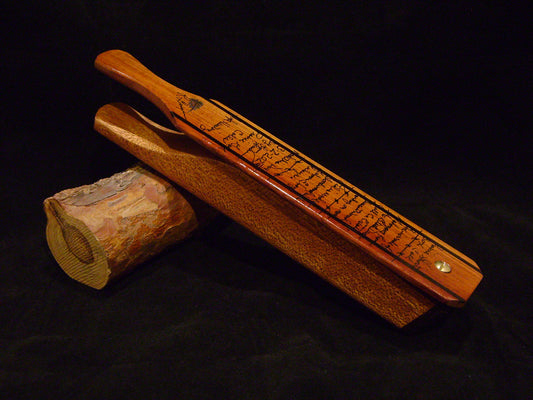 Mahogany and Bloodwood Short Paddle Box Call