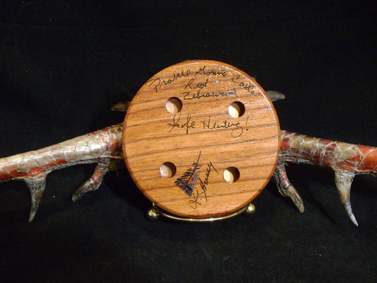 3.0"Red Zebrawood CopperGlass Friction Call