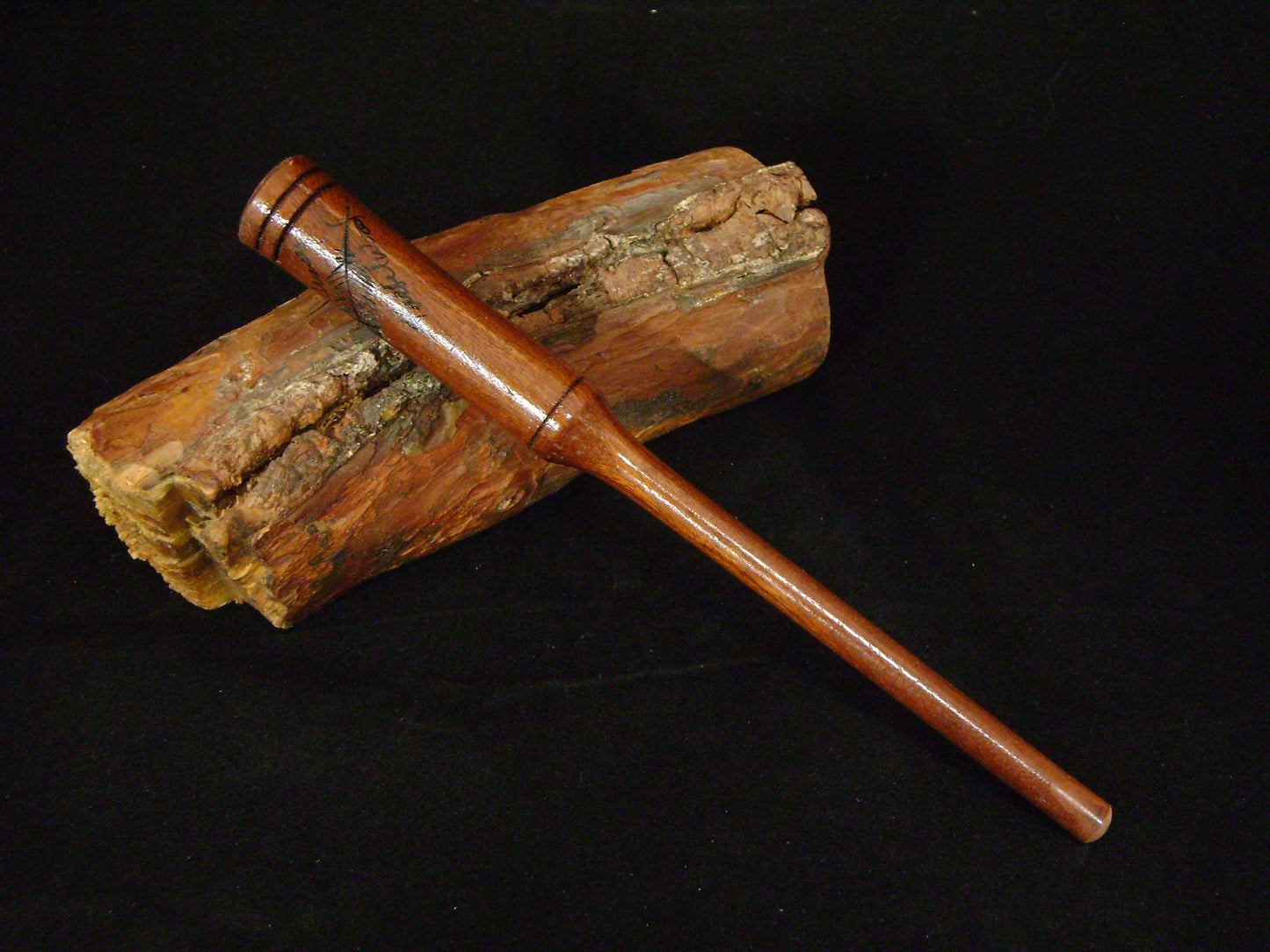 Marble Wood Straight Tip Striker