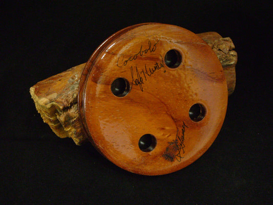 3.5" Cocobolo Glass/Aluminum Friction Call
