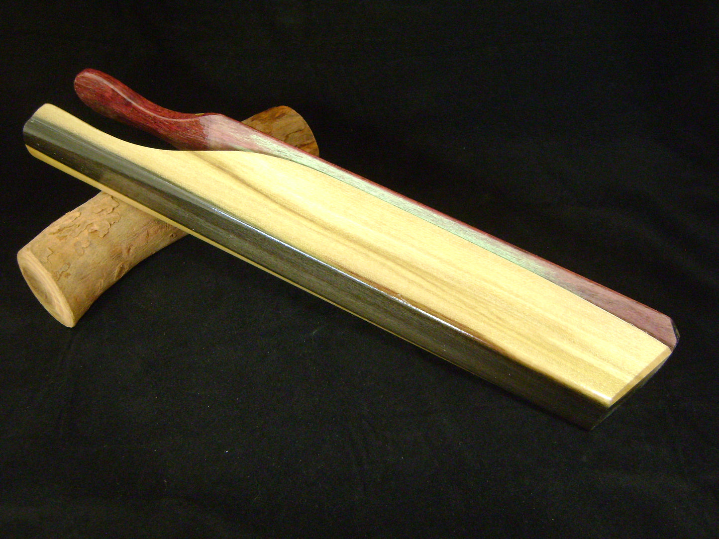 Mineral Stained Yellow Poplar and Purpleheart Long Box Call