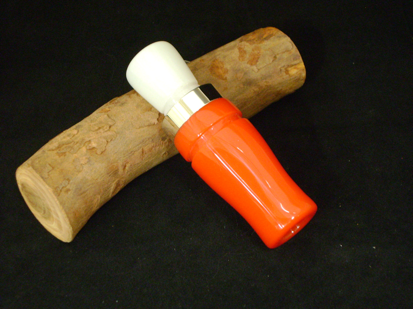 Ferrari Red and Frost White Acrylic Mallard Duck Call