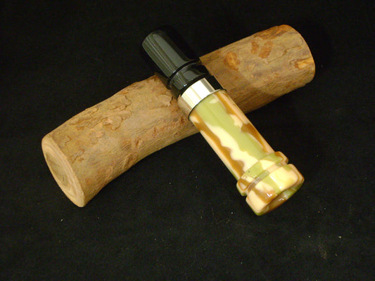 Desert Camo and Black Acrylic Mallard Duck Call