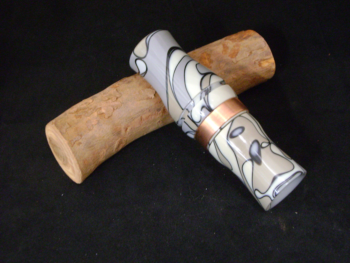 Gray Camo Large Gut Acrylic Canada Goose Call
