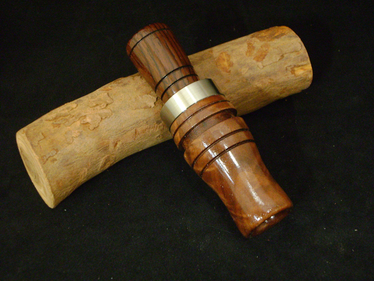 High Figure Black Walnut Mallard Duck Call