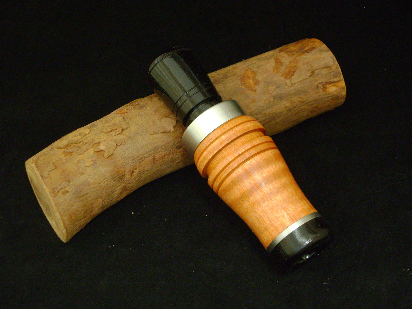 Curly Maple/African Blackwood Mallard Duck Call
