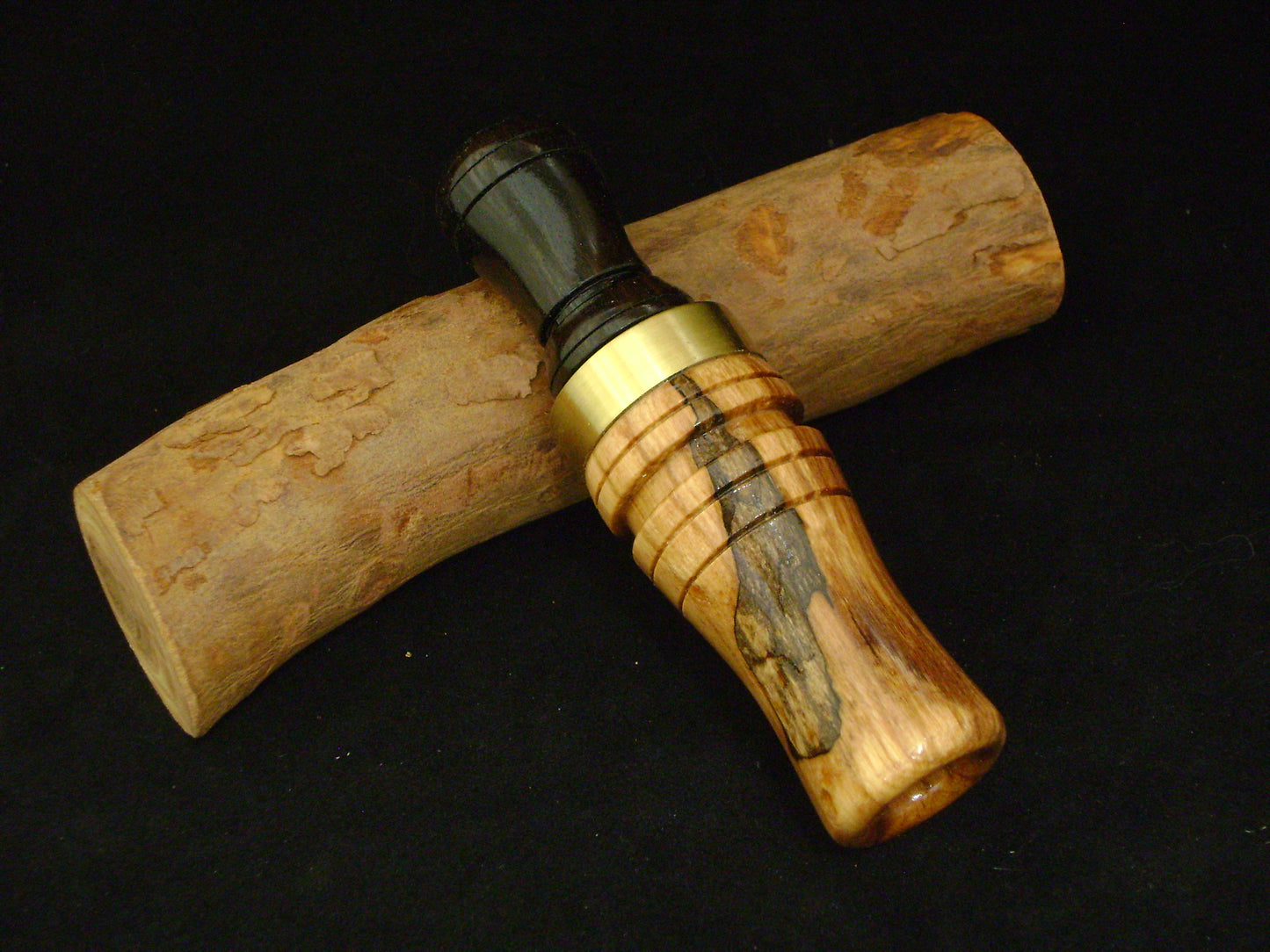Spaulted Pecan/African Blackwood Mallard Duck Call