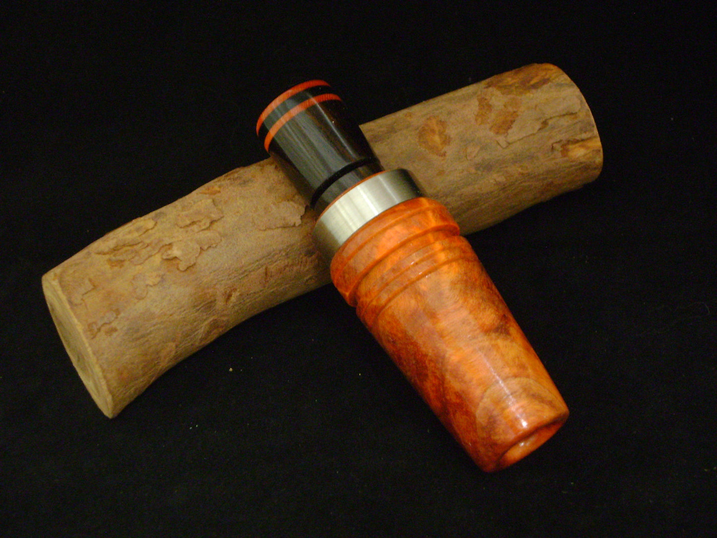 Maple Burl/African Blackwood Mallard Duck Call