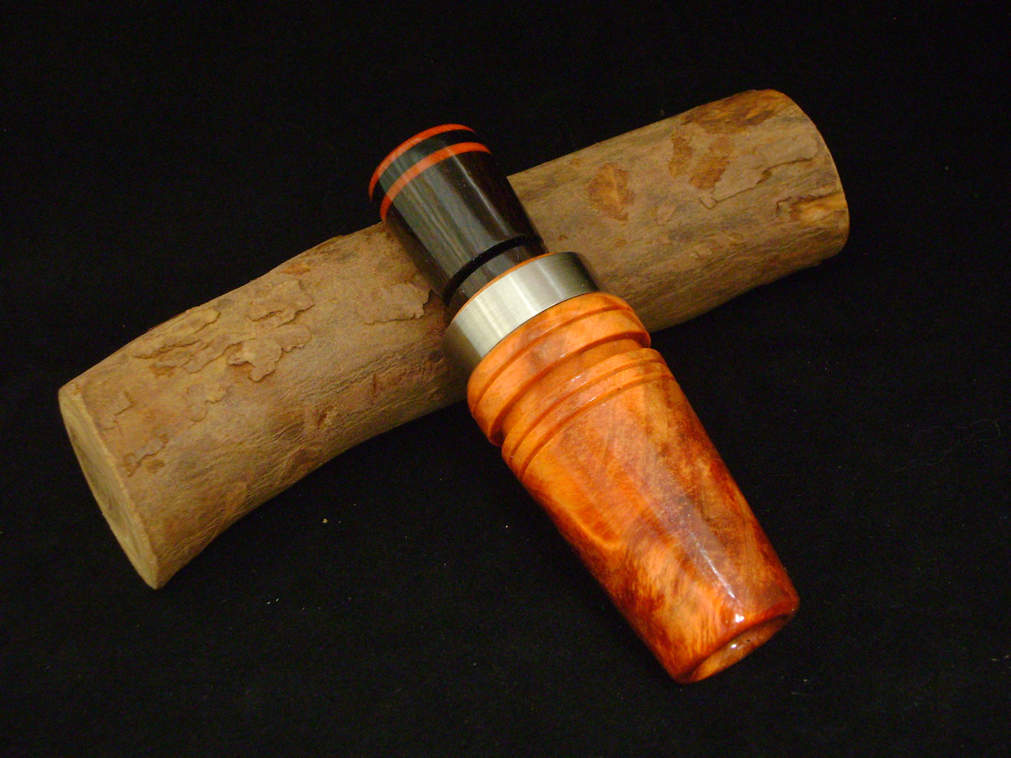 Maple Burl/African Blackwood Mallard Duck Call