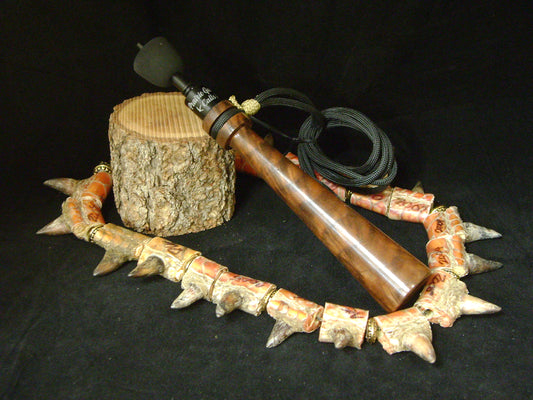 High Figured Black Walnut Turkey Trumpet
