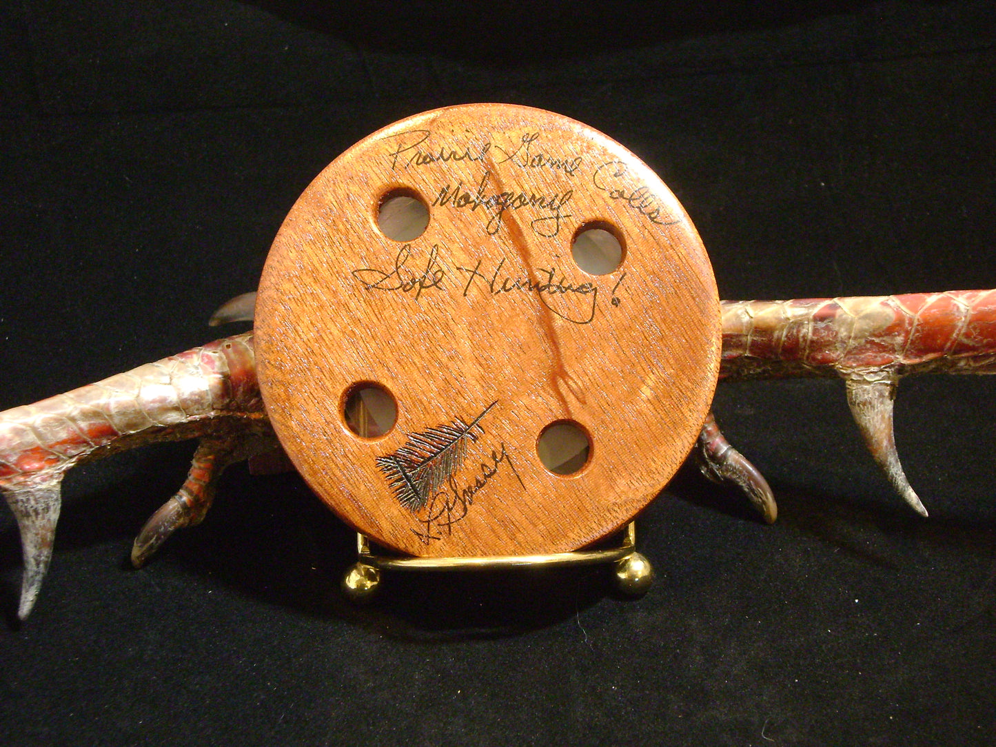 3.25" Mahogany Crystal/Crystal Friction Call