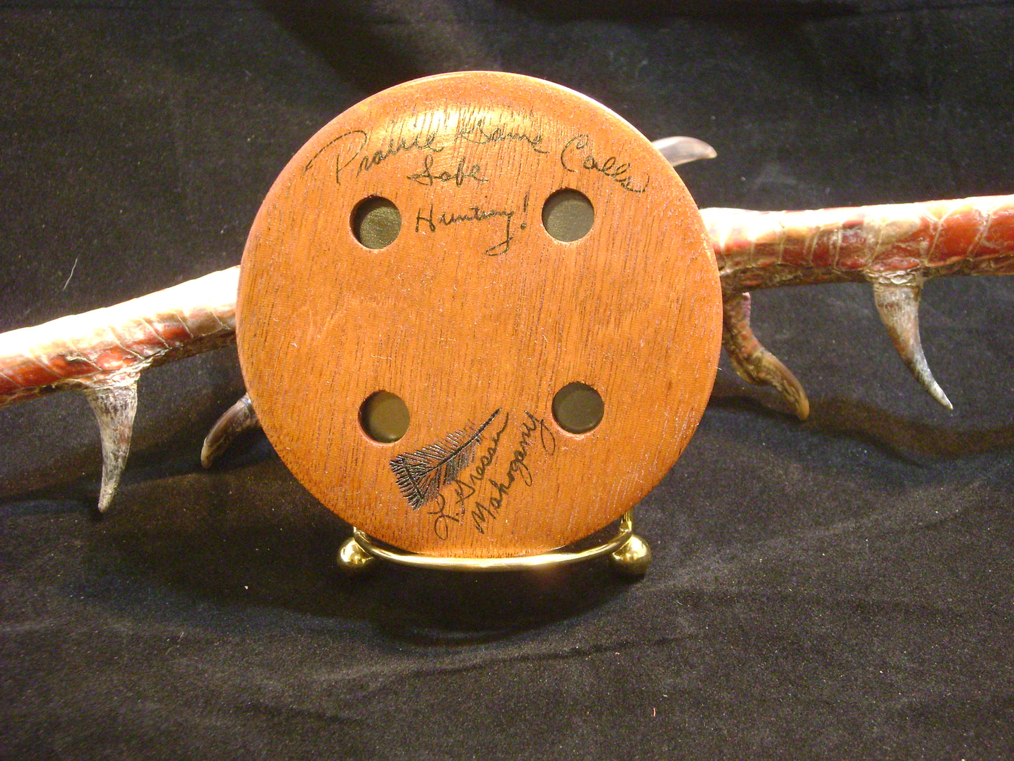 3.25" Mahogany Slate/Glass Friction Call